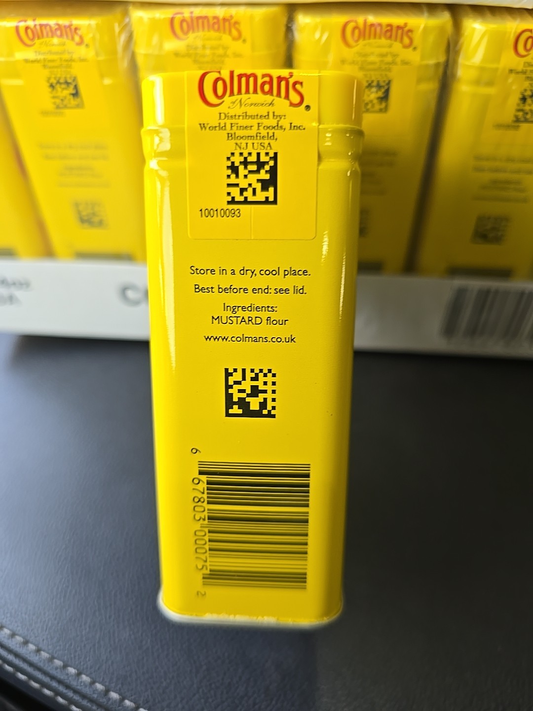 Colman’s Of Norwich Mustard Powder 4 Oz.(Case Of 12)