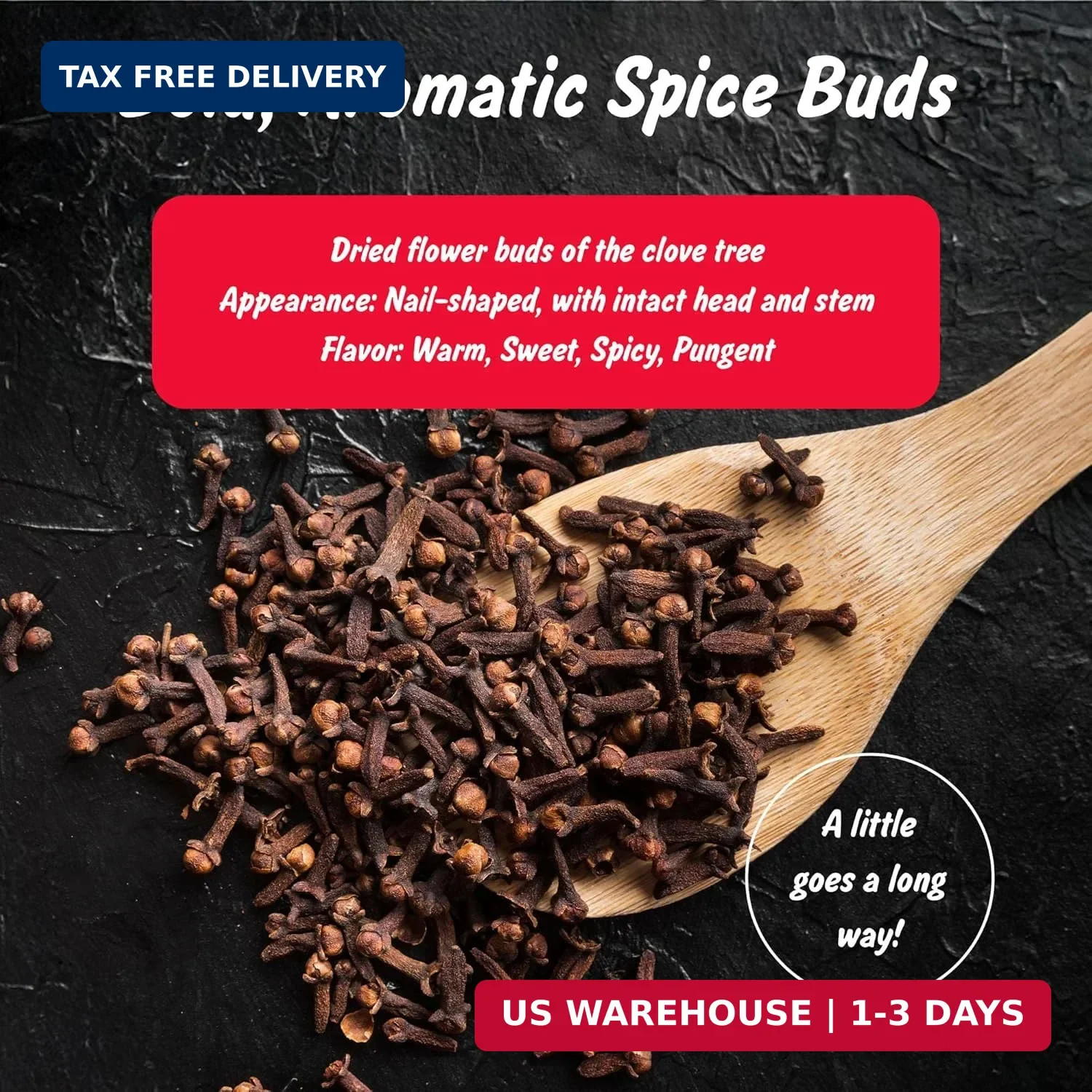 Spice Profile USDA Organic Whole Cloves, Lab Tested, Resealable 3.5 oz Pouch, La