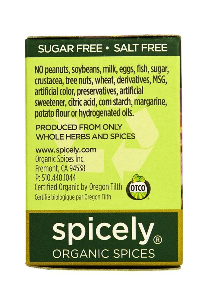 Spicely Organics Organic Thyme .1 Oz