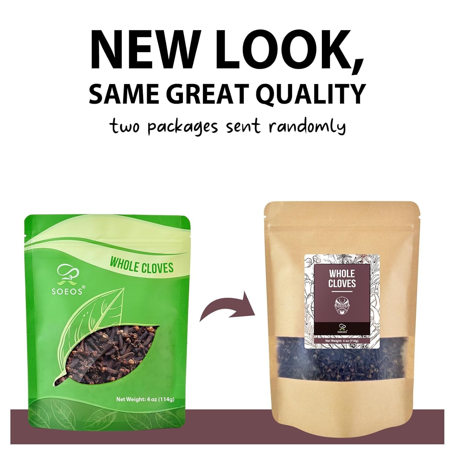 Whole Cloves 4 oz, Gluten Free, Non GMO, Kosher, Fresh Hand Picked Cloves