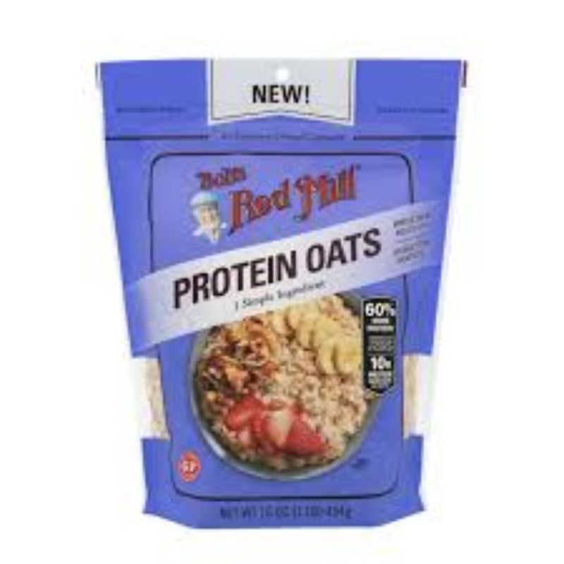 4x Bob’s Red Mill Organic Protein Oats Plant Based Morning Breakfast Bulk 32oz