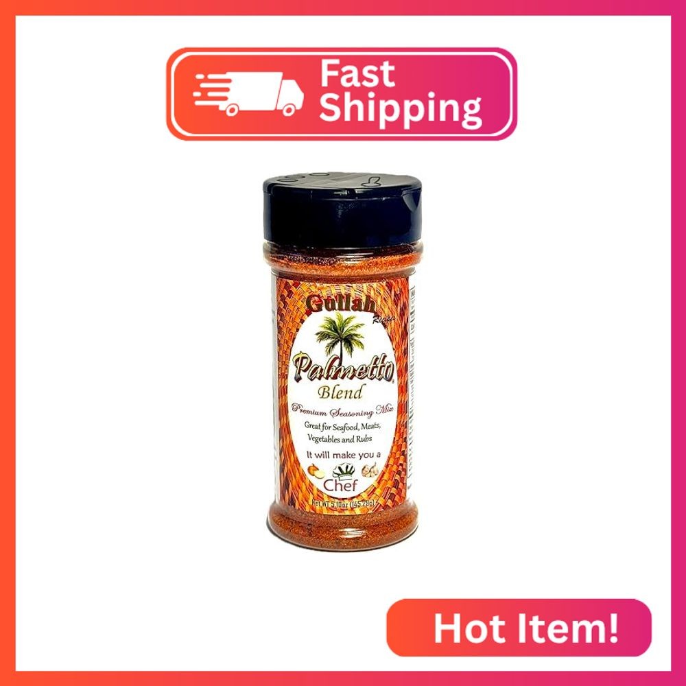 Palmetto Blend Premium Seasoning Mix | Single | 7.10oz | All Natural | All Purpo