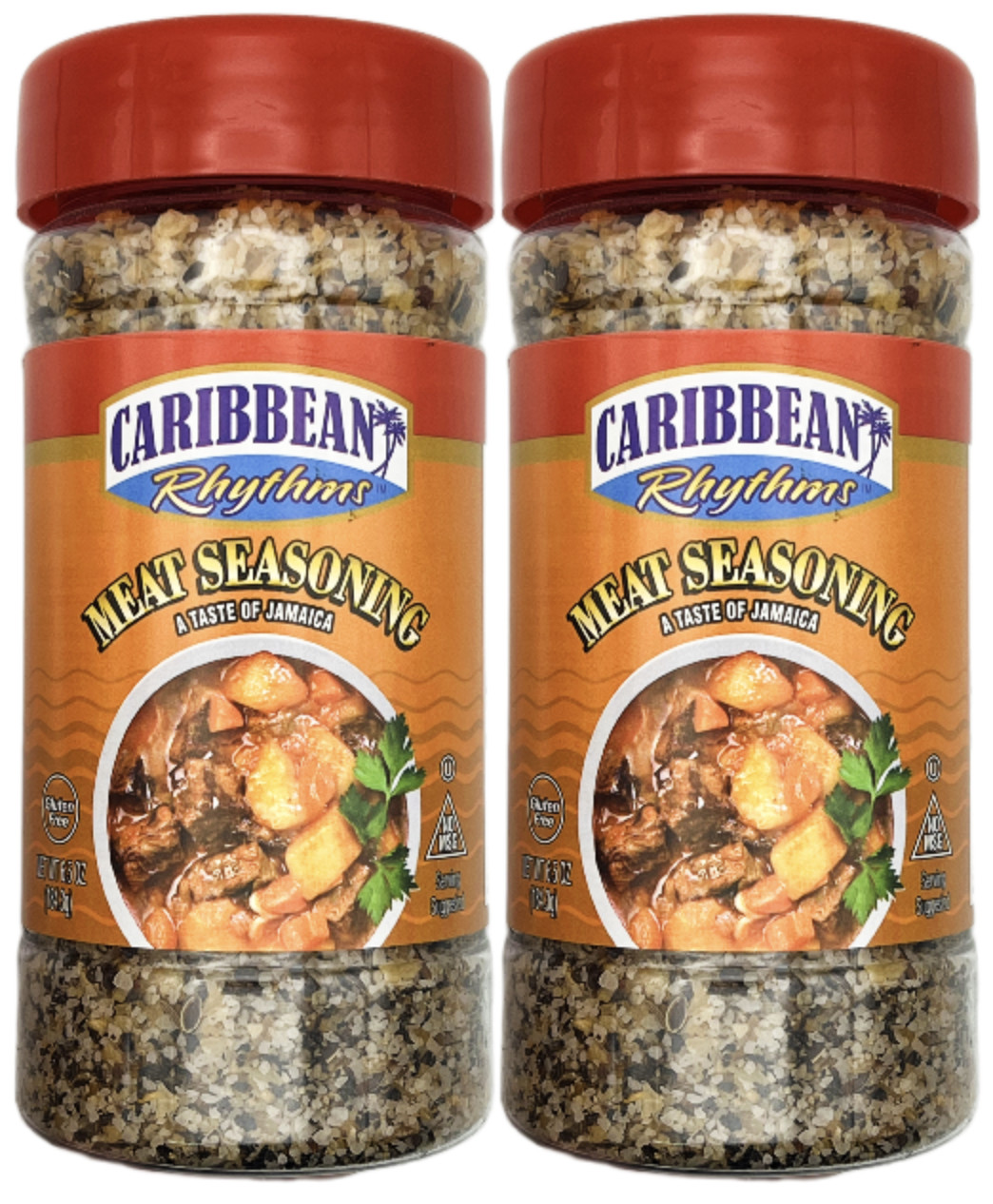 Caribbean Rhythms Meat Seasoning 6.5 Oz (2pck)