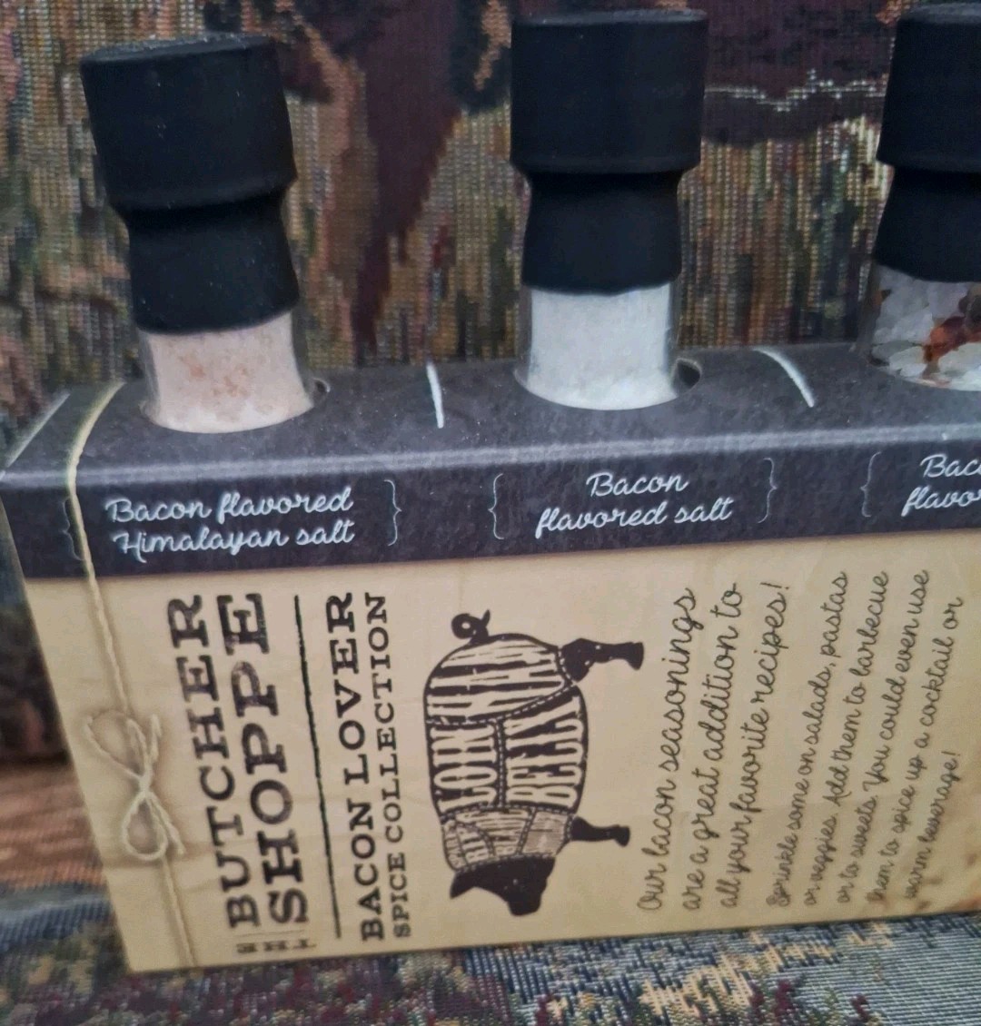 The Butcher Shoppe Bacon Lover Spice Collection 4-Pack Gift Set 11.09 oz