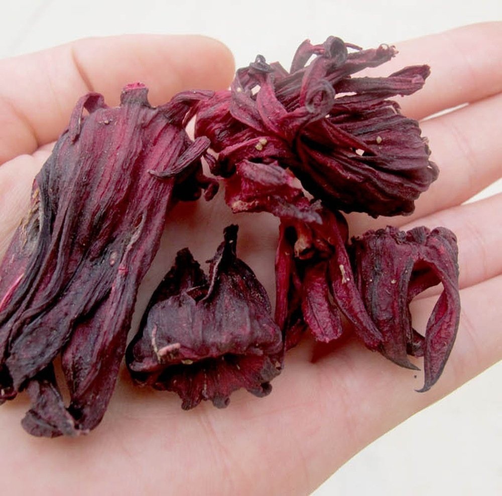 TooGet Organic Dried Hibiscus Flowers – 4 OZ Herbal Tea