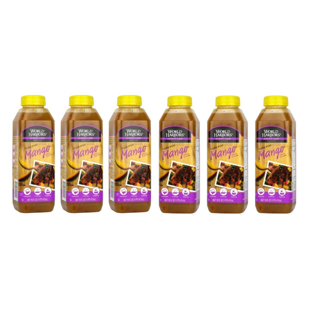 Island Mango Sauce & Marinade – Low-Calorie, Sweet & Tangy Perfect Sauce for …