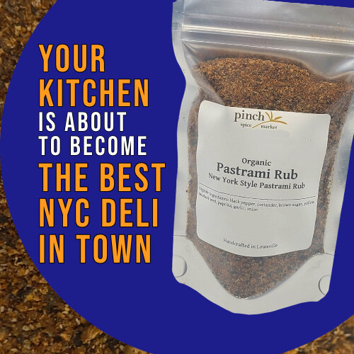Organic Pastrami Spice Rub | Make Amazing Pastrami At Home!