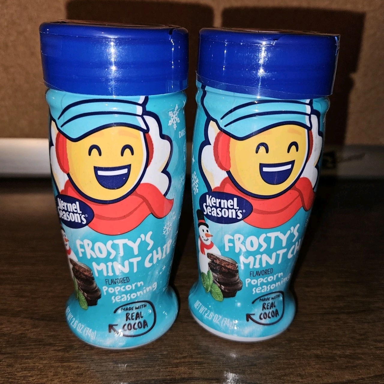 2x Kernel Season’s Frosty’s Mint Chip Popcorn Seasoning 2.6oz Shakers – Limited