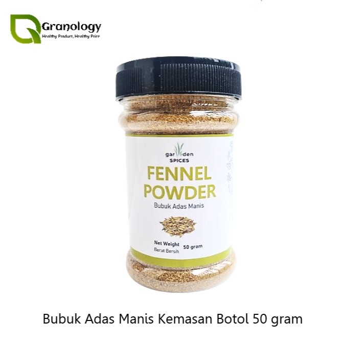 Fennel Seed Powder 50g Culinary Spice Seasoning Bottle Aromatic Herbal