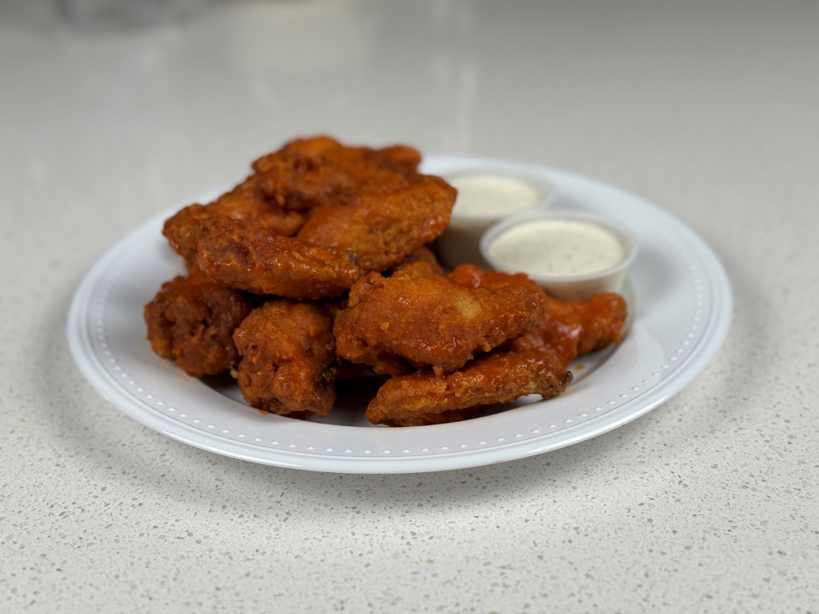 Wolfe’s Wings Crispy Chicken Fry Mix – All Natural, For Air & Oil Fry, 288 Wings