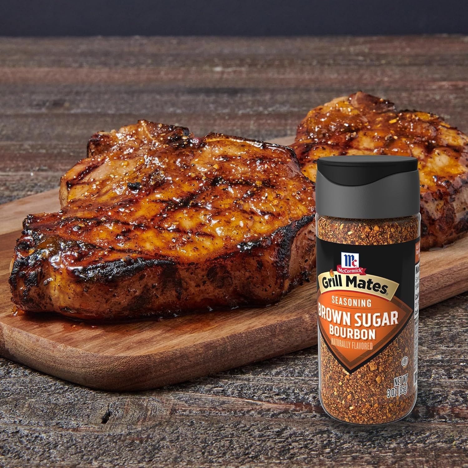 McCormick Brown Sugar Bourbon Grill Mates Seasoning Spice Blend 3 oz