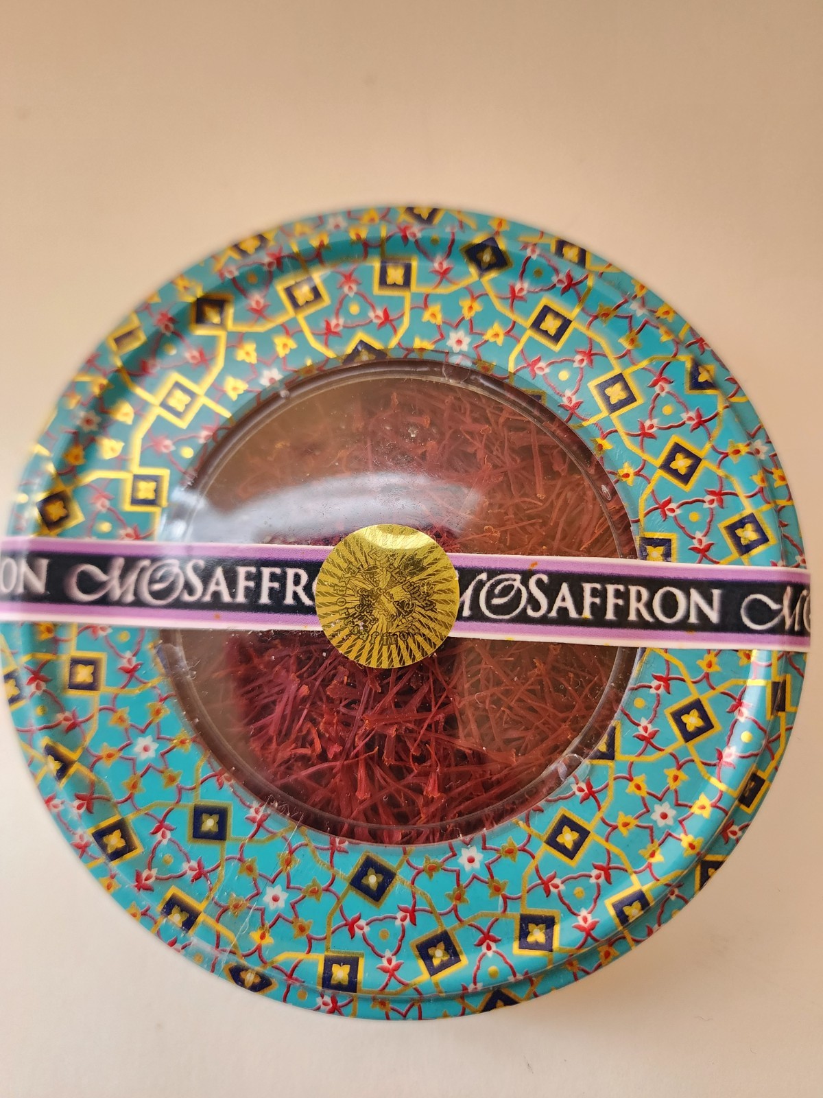 Premium Quality Saffron 100% Tin Can 2 Grams