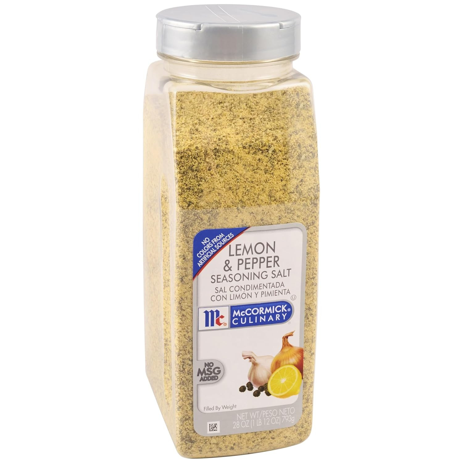 Mccormick Culinary Lemon & Pepper Seasoning Salt, 28 Oz – One 28 Ounce Container