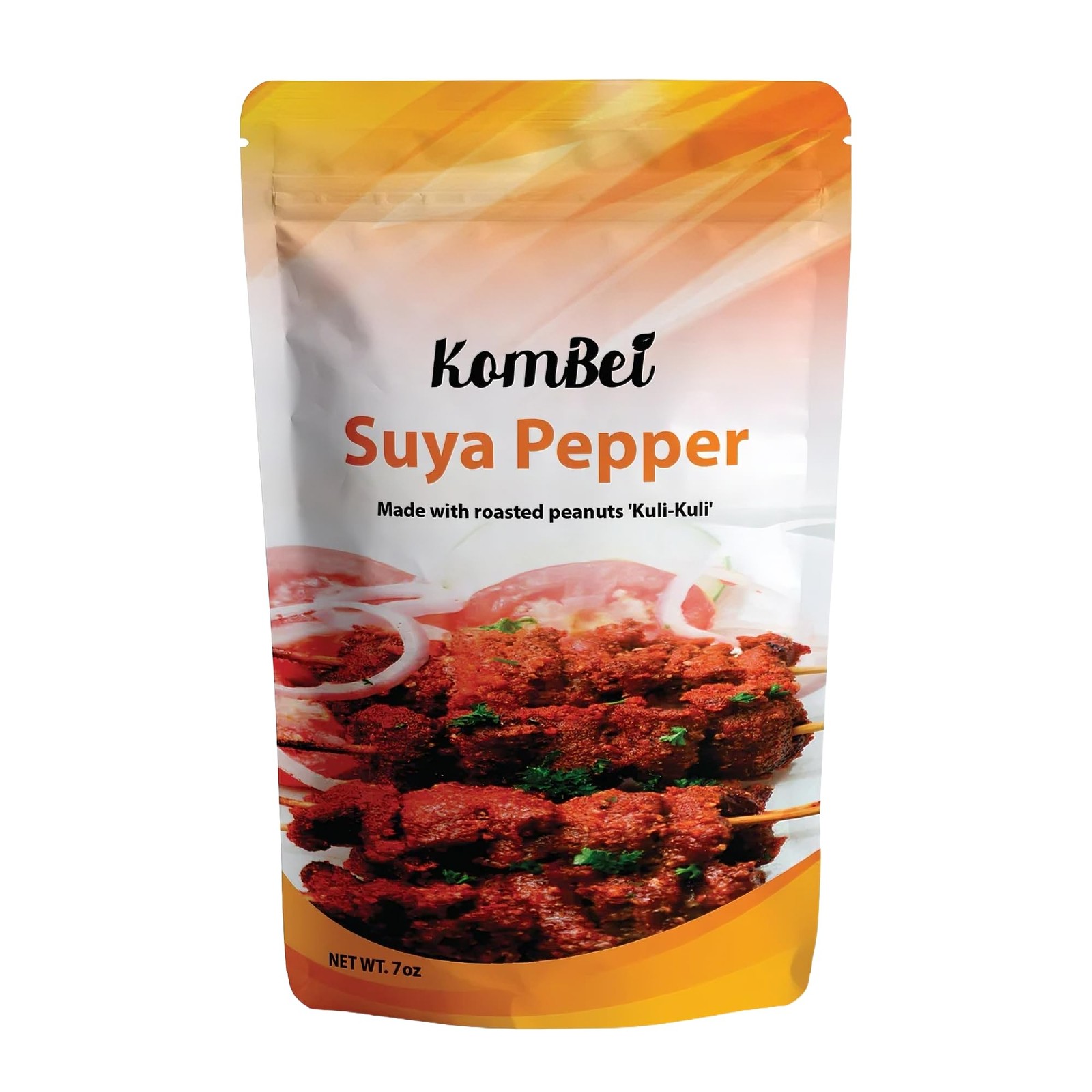 Kombei Suya Spice – Authentic Nigerian Yaji, Premium 7 Ounce (Pack of 1)