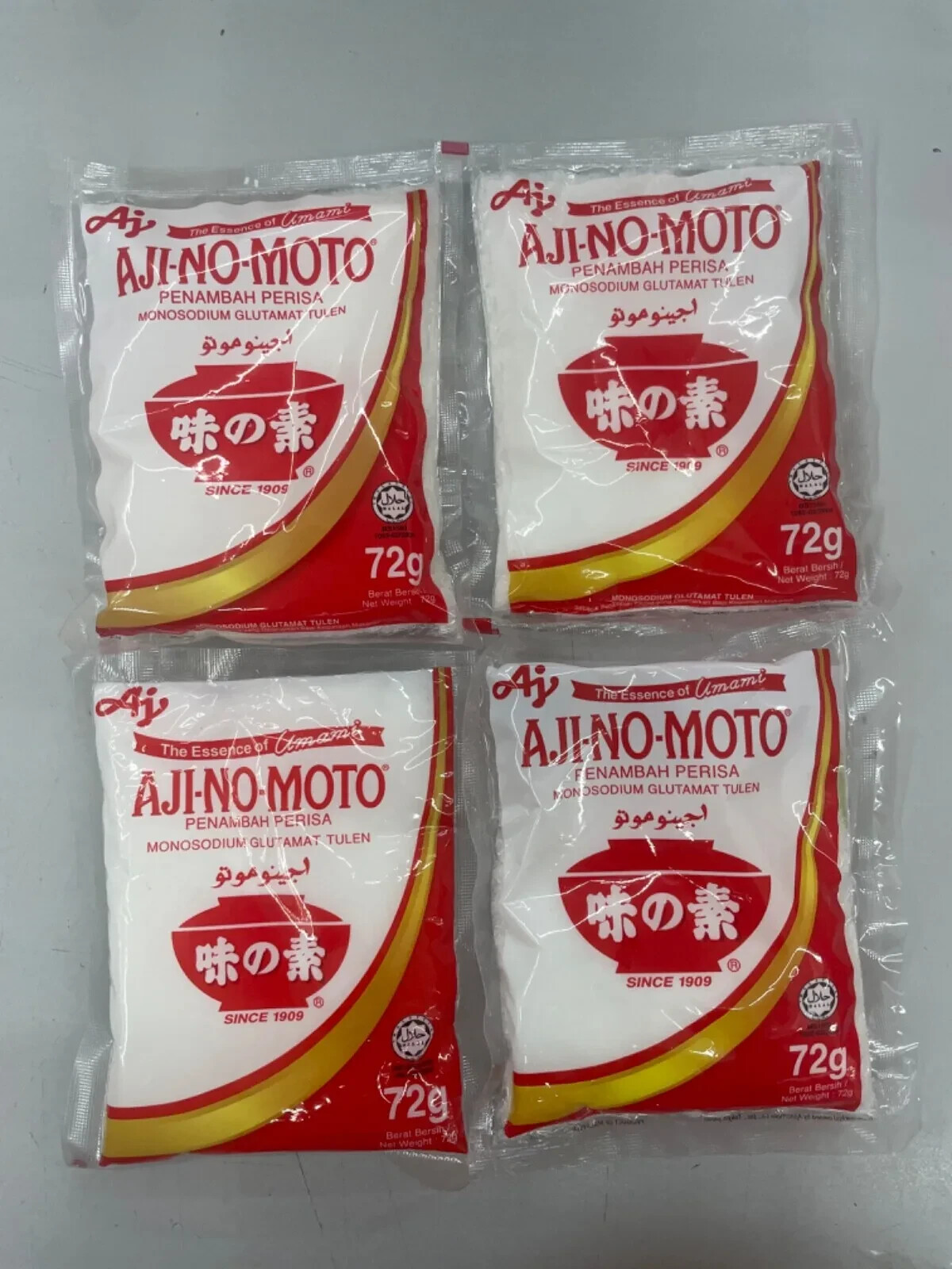 2 x 72g Ajinomoto Monosodium Glutamate Umami Seasoning (MSG)