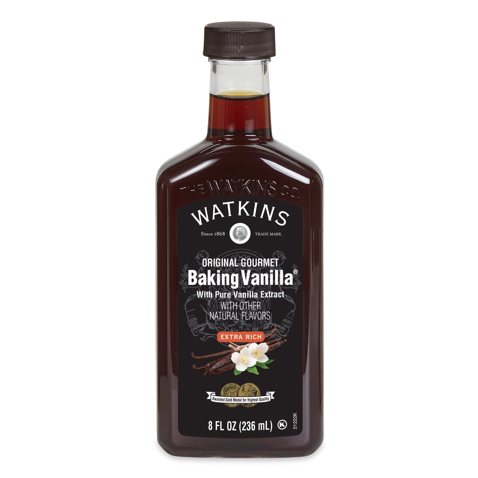 Original Gourmet Baking Vanilla, Rich Flavor for Desserts & Baking, 8 fl oz