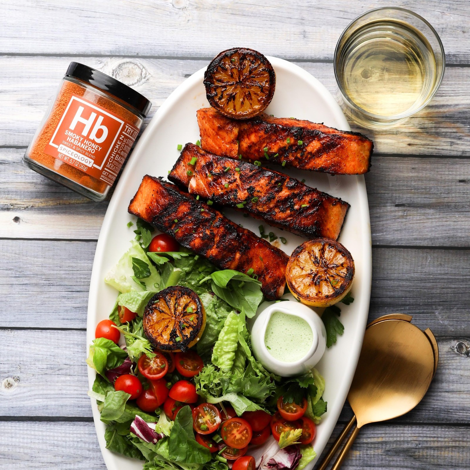 Spiceology Smoky Honey Habanero Seasoning Sweet & Spicy BBQ Rub 5.7 oz