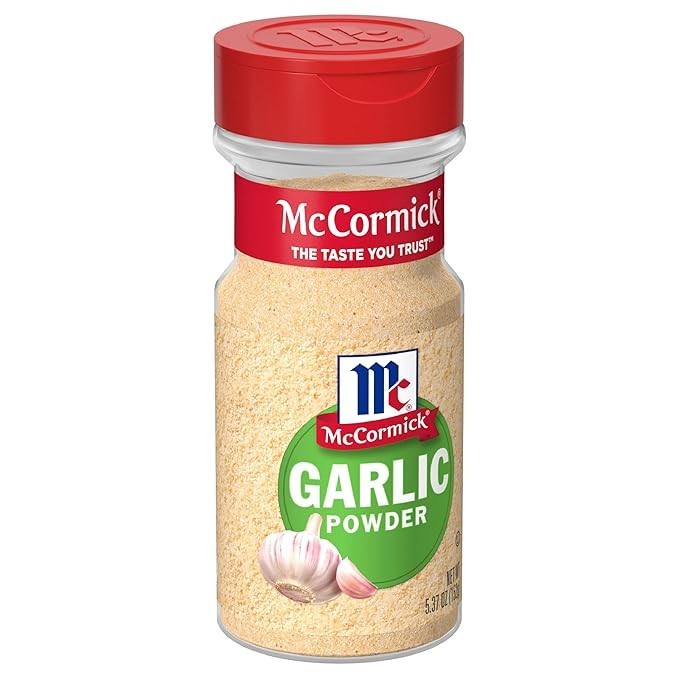 Garlic Powder 5.37 Oz Jar Ground Dried Whole Cloves Kosher Vegan Cooking Spice
