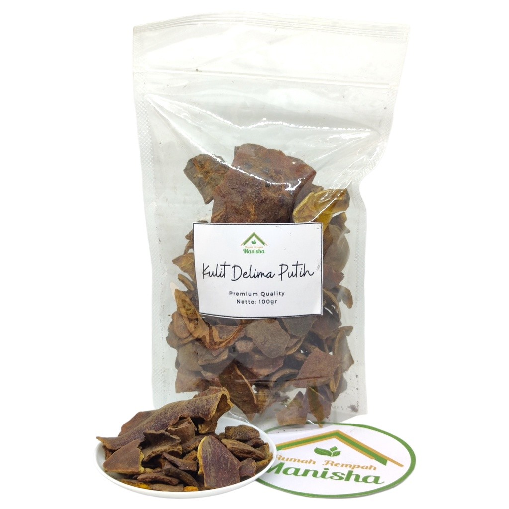 Dried Pomegranate Peel 100g Natural Fruit Rind