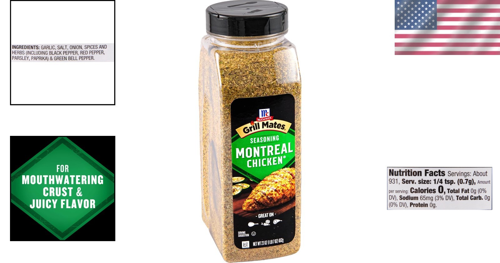 McCormick Montreal Chicken Seasoning, 23 oz