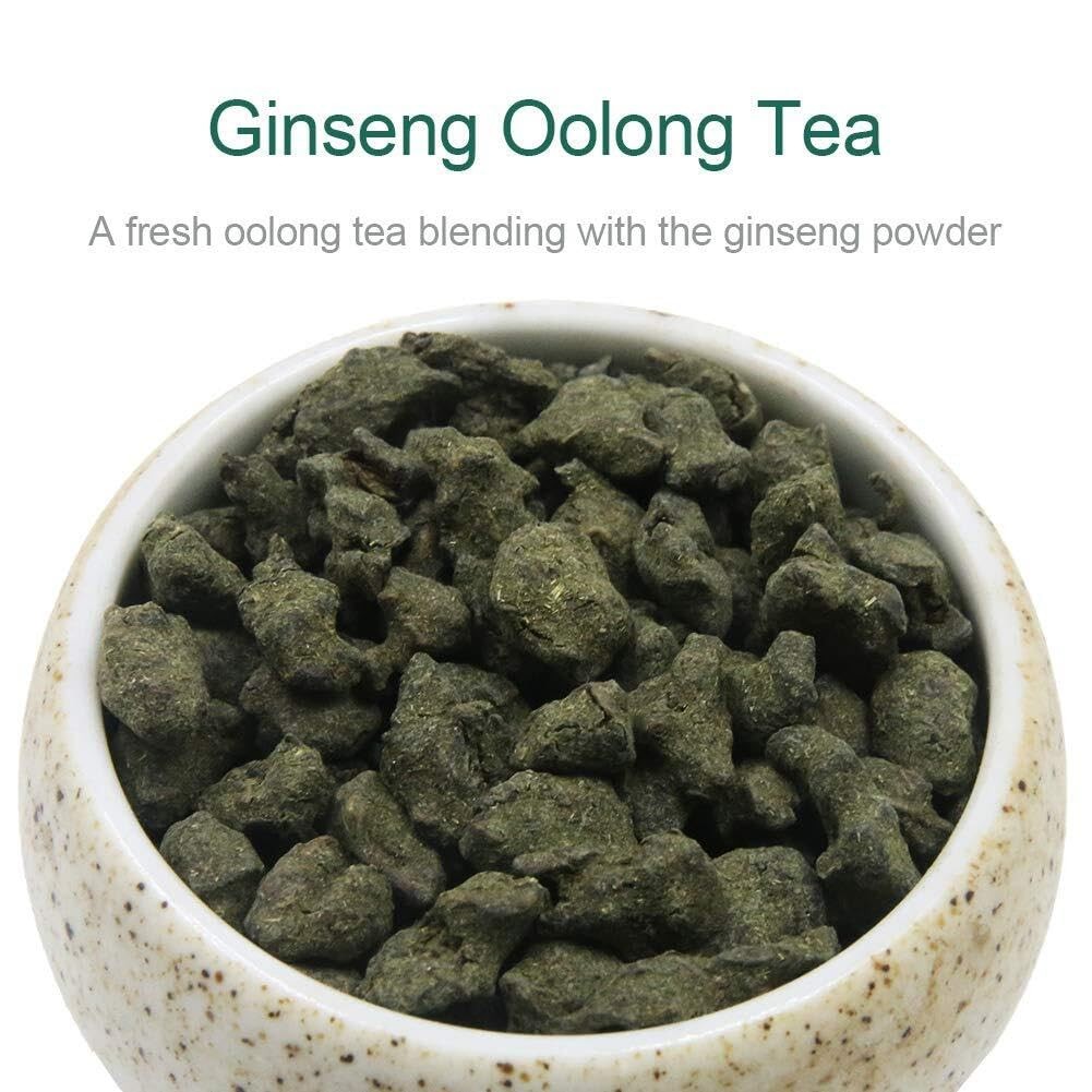FullChea – Ginseng Oolong Tea – Loose Leaf – 4 Ounce (Pack of 1)