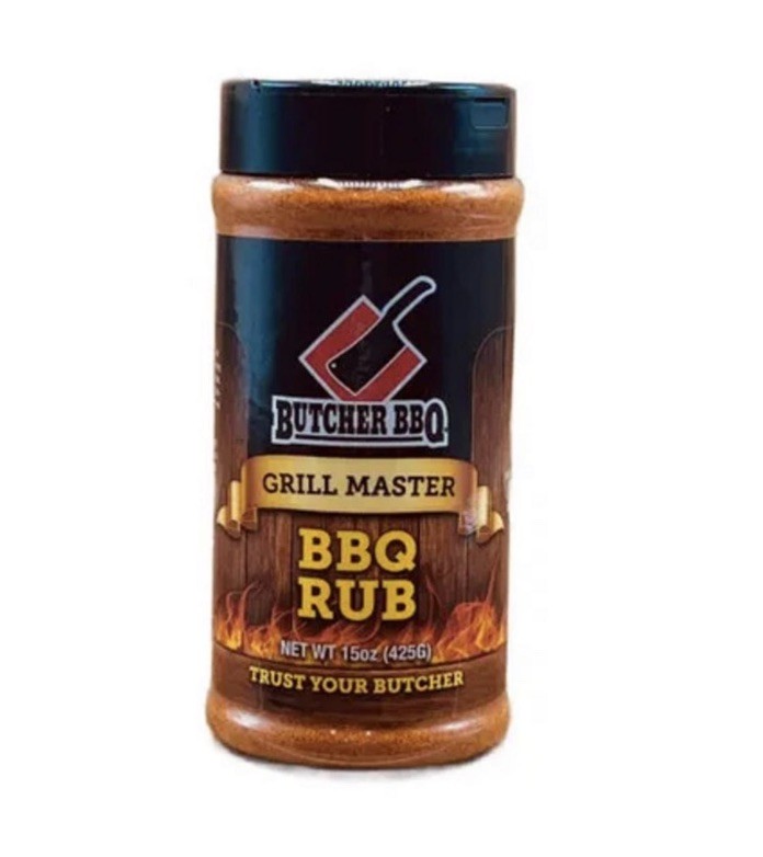Butcher BBQ Grill Master BBQ Rub Blend 15 Oz BBQ Rub Seasoning Gluten Free