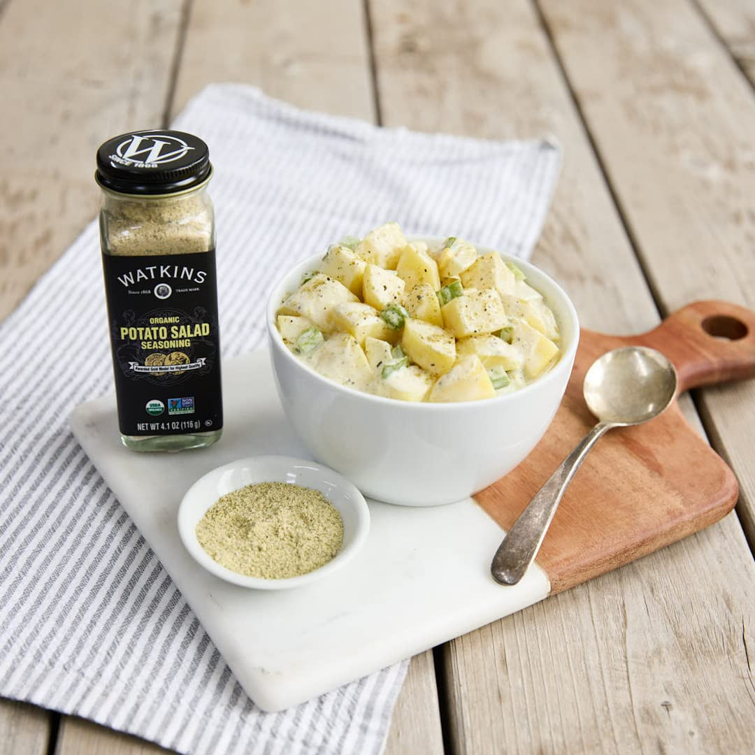 Gourmet Organic Spice Jar, Potato Salad Seasoning, Non-Gmo, Kosher, 4.1 Oz. Bott