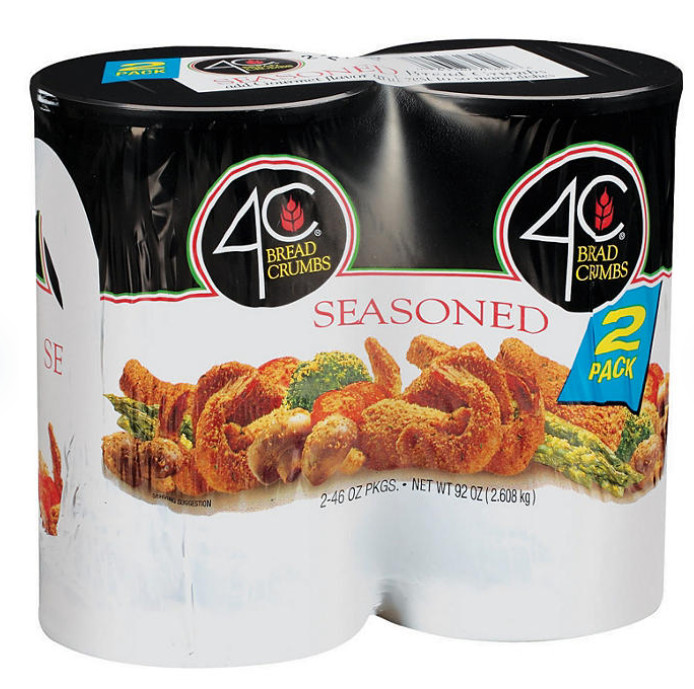 4C Seasoned Bread Crumbs, Adds Flavor and Zest – 2 pk./46 oz.
