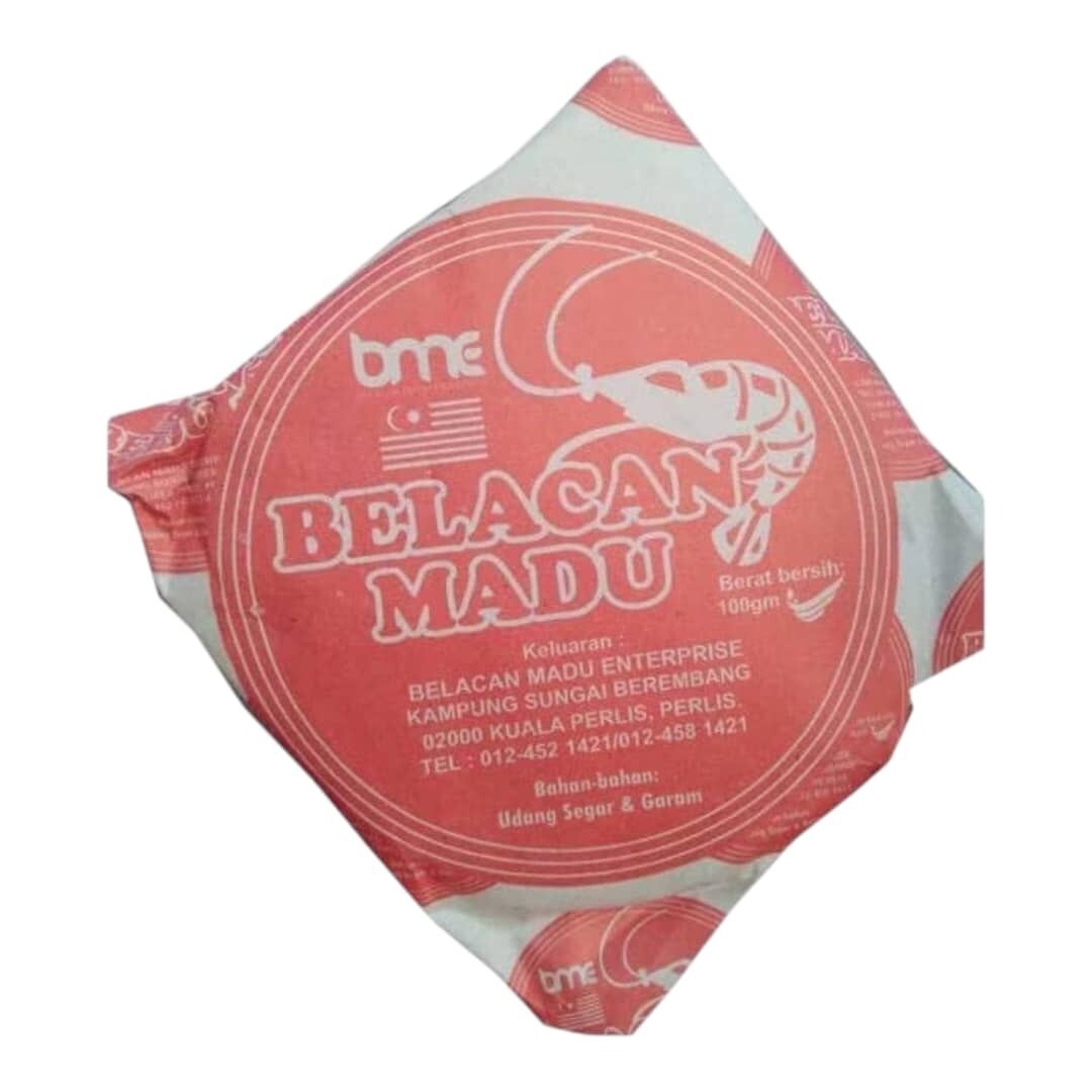 Big Deal! 3x 200g Belacan Madu Kuala Perlis – Honey Shrimp Paste, Free Shipping