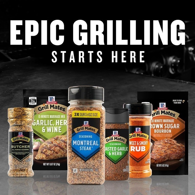 Grilling Seasoning Garlic Salt Paprika Granules Kosher Low Carb 11.62oz New