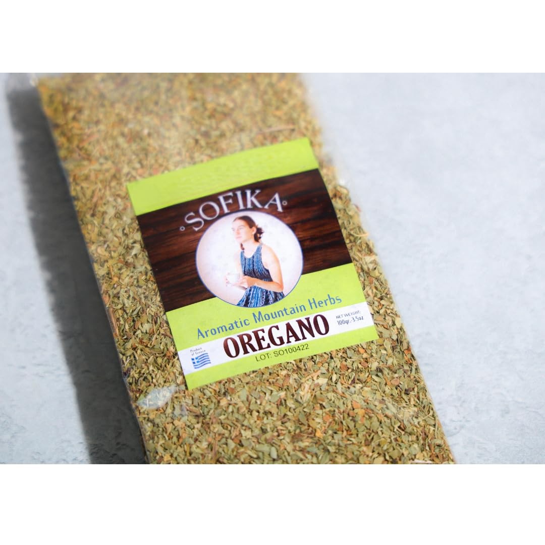Oregano – Greek Premium Dried Culinary Herb from Greece, Whole 3.5oz