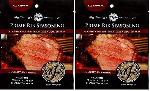 My Family’s Seasonings Prime Rib Seasoning 2 Pack