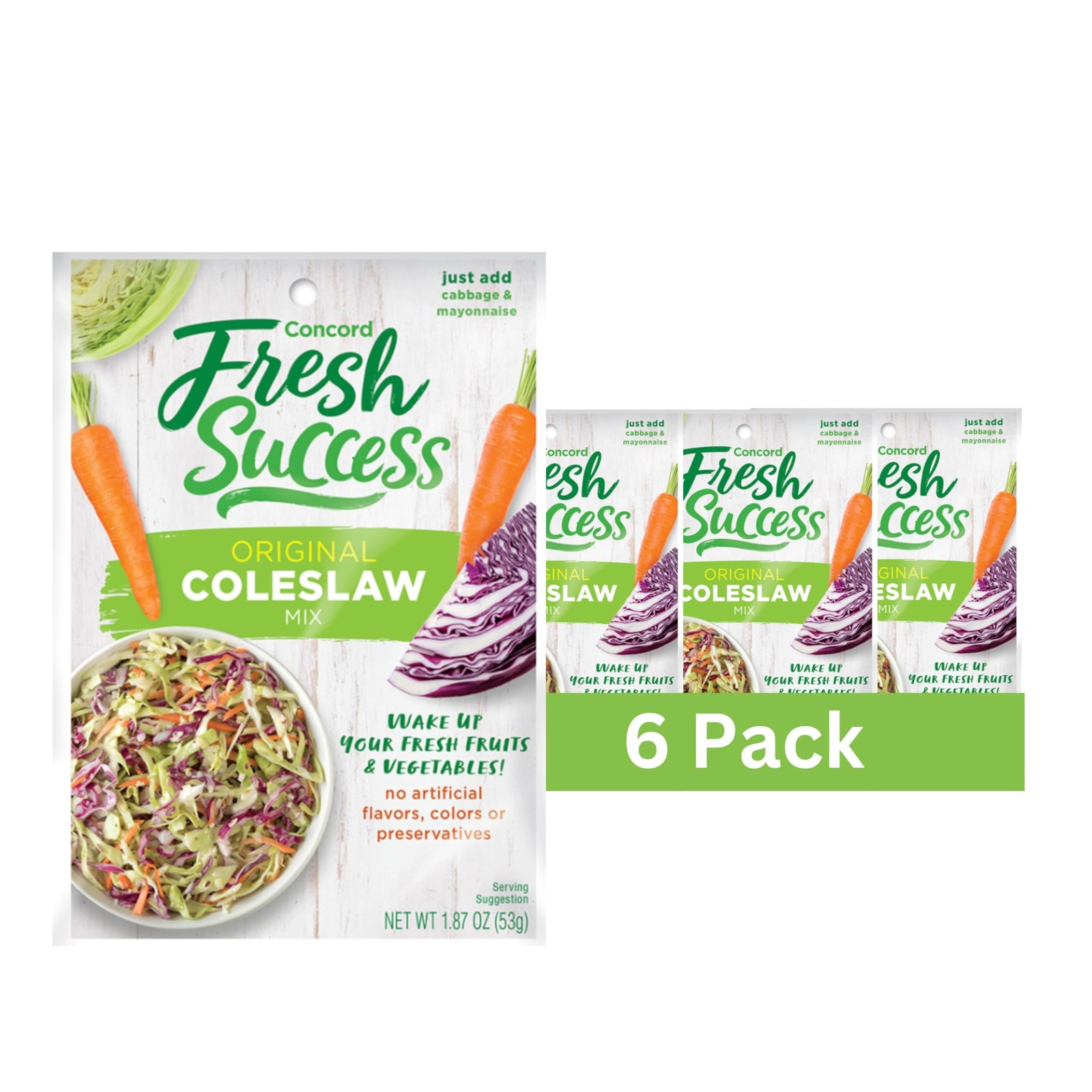 All-American Coleslaw Seasoning Mix, Tangy, Sweet-Tart Blend for Creamy – Add…