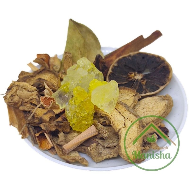 Indonesian Herbal Spice Drink Mix JKJN Ginger Kencur Lime 50g