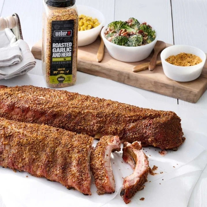 Weber Roasted Garlic & Herb Chef Size, 24 oz.