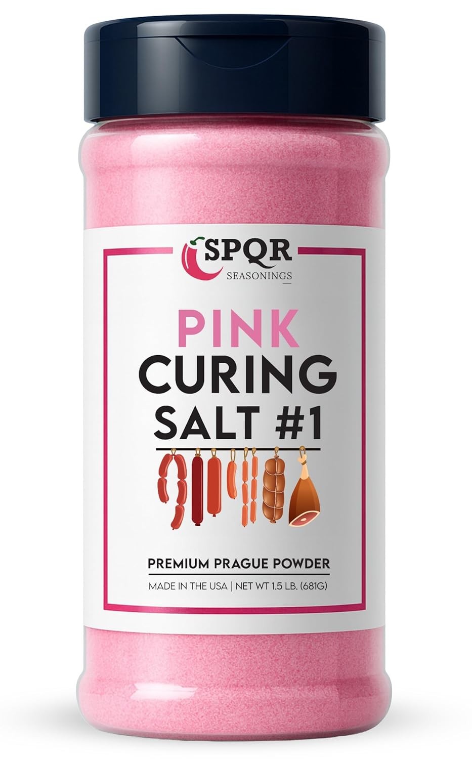Curing Salt No 1 Premium Quick Cure Prague Powder 1.5 Pound Meat Curing Salt