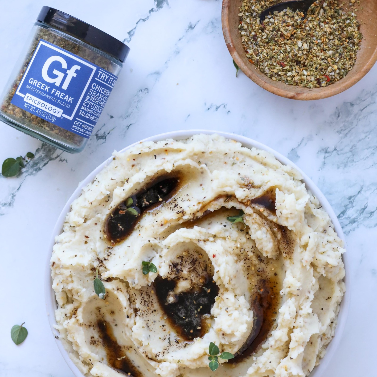 Spiceology – Greek Freak Mediterranean 4 Ounce (Pack of 1), No Color