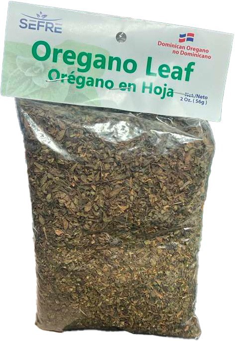 SEFRE Dominican Oregano Leaf 56g Bags 2 Pack Authentic Caribbean Herb Spice