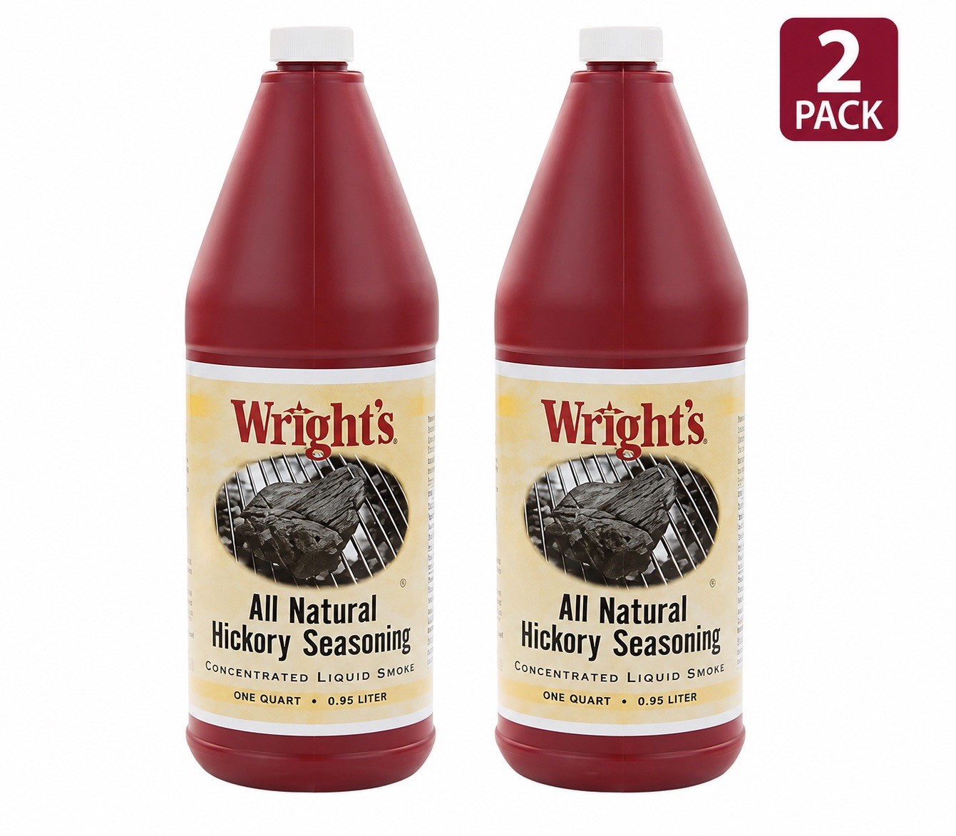 Wright’s® Hickory Concentrated Seasoning Liquid Smoke 32 fl oz Jug