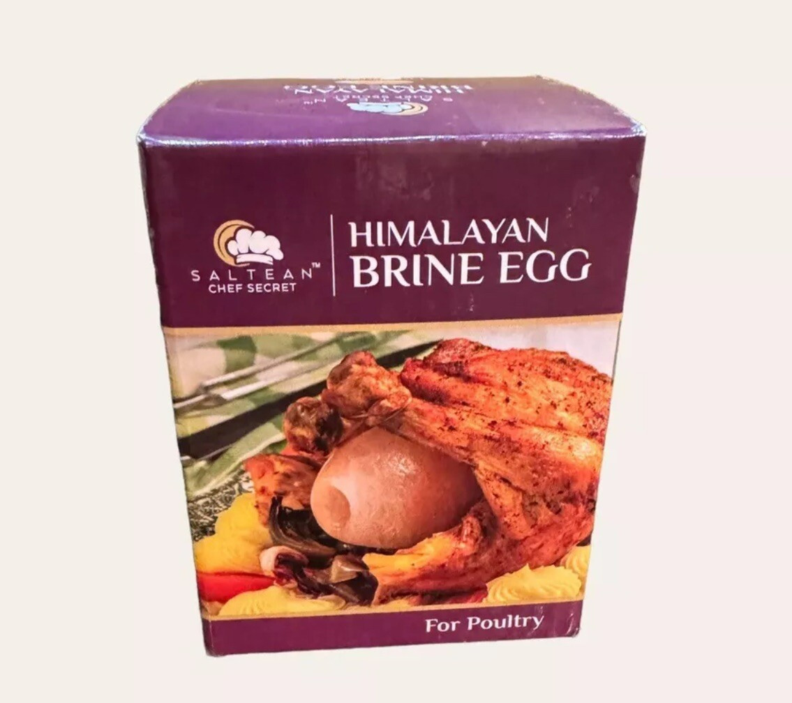 Saltean Himalayan Rock Salt Brine Egg Turkey Chicken Seasoning Thanksgiving