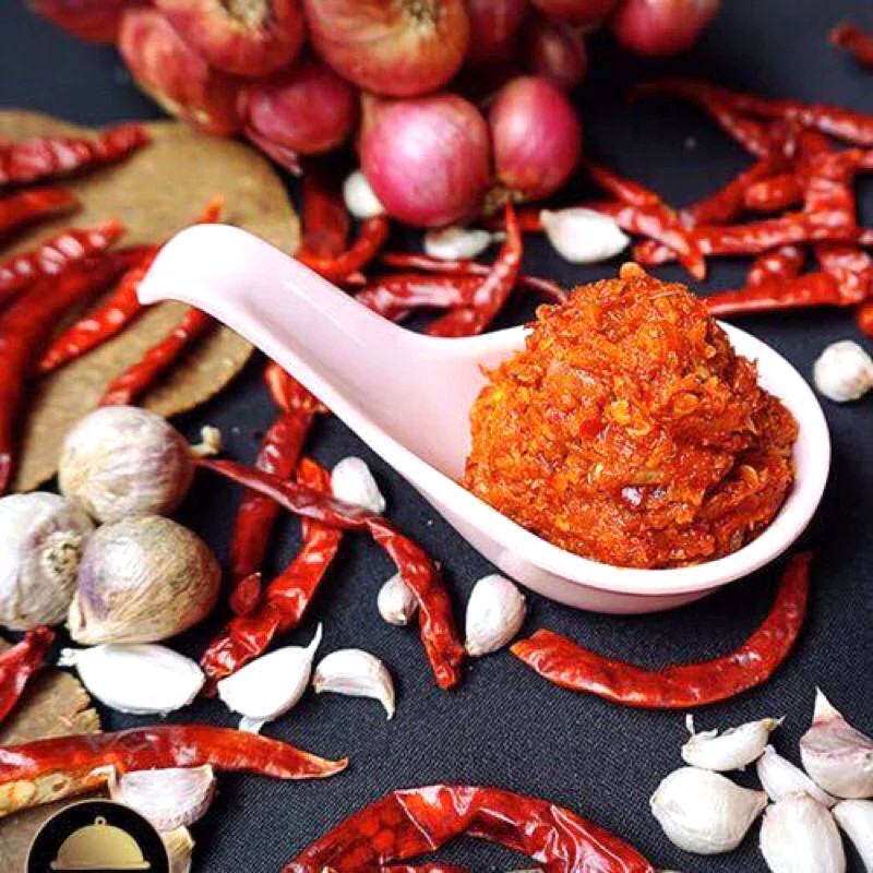 80g x5 Mae Noi Nam Ngiao Chili Bean Paste 80g x5 Northern Thai Curry Mix Sauce