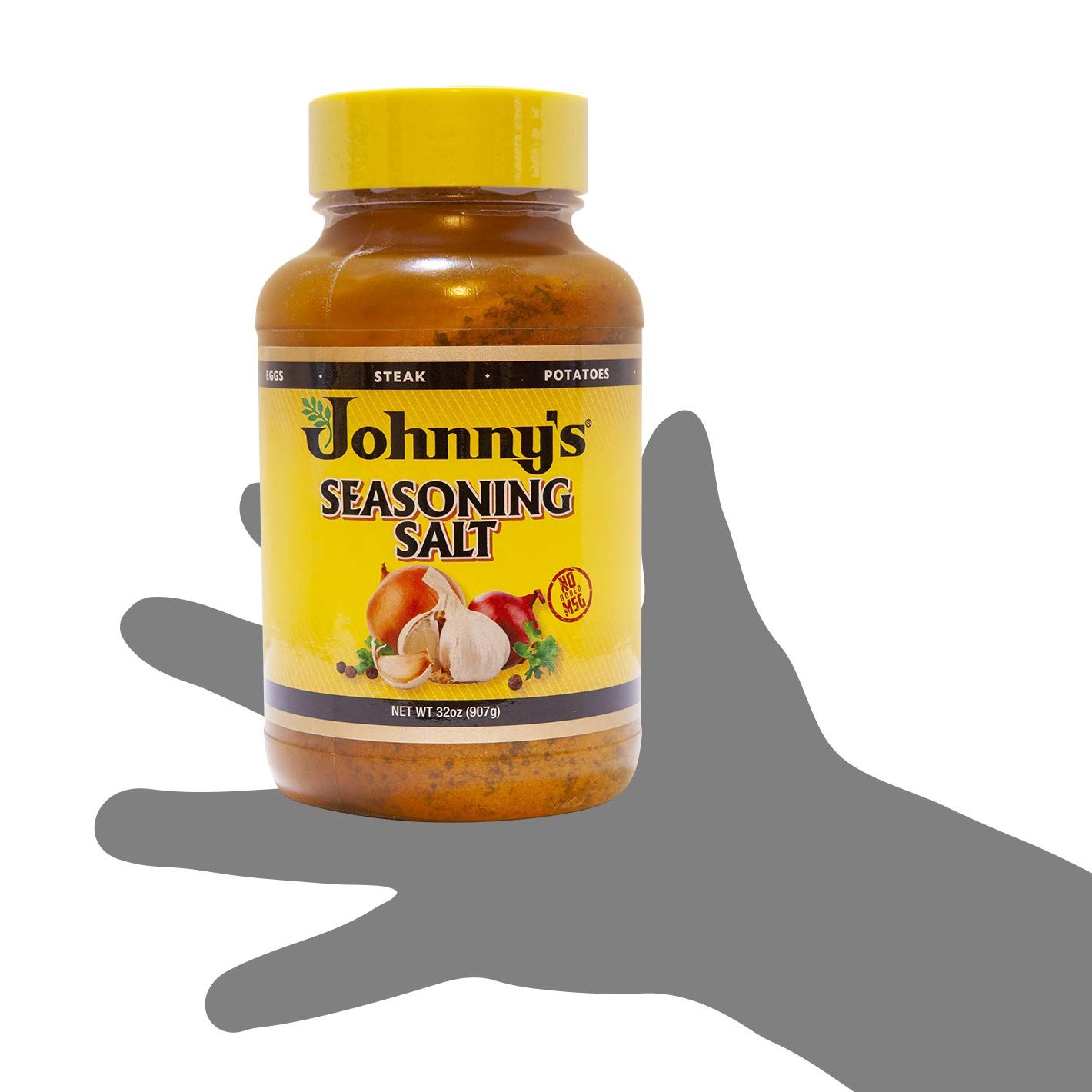 Johnny’s Seasoning Salt, 32 Oz (Pack of 2) 32 Ounce