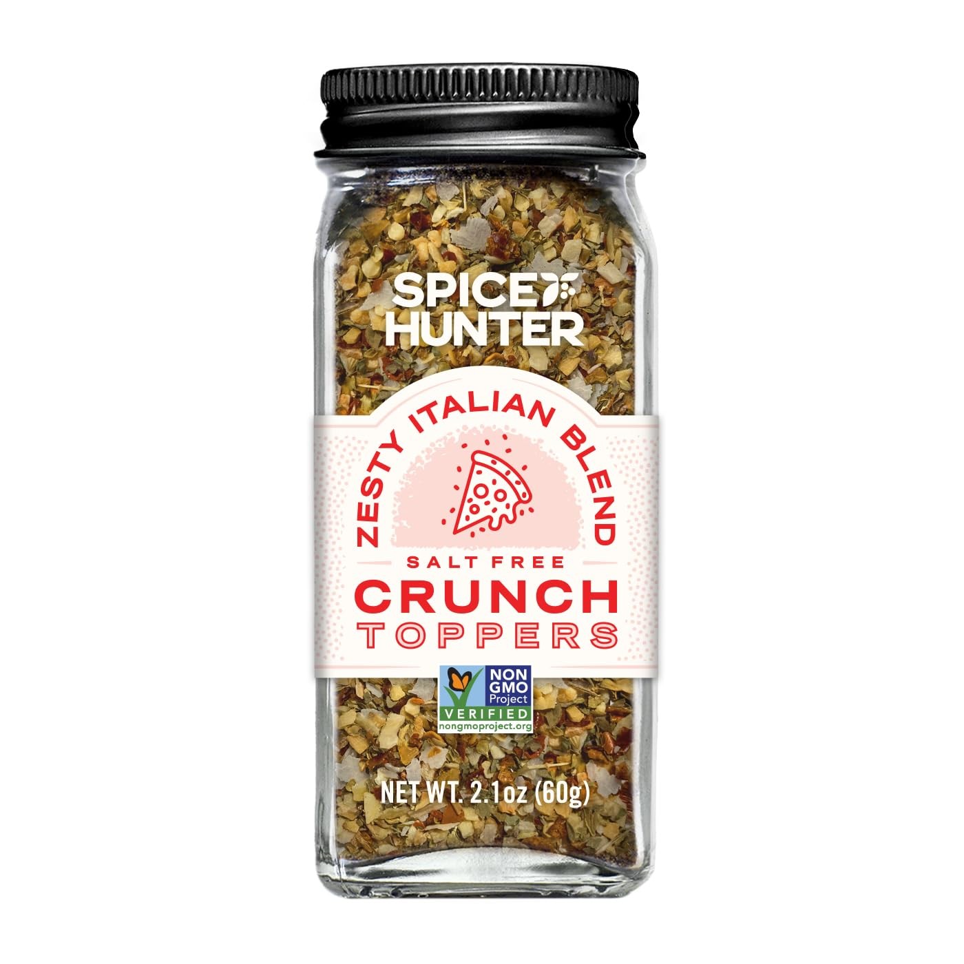 Roasted Onion and Garlic Crunch Topper Seasoning 2.1 Ounce Non GMO Salt Free