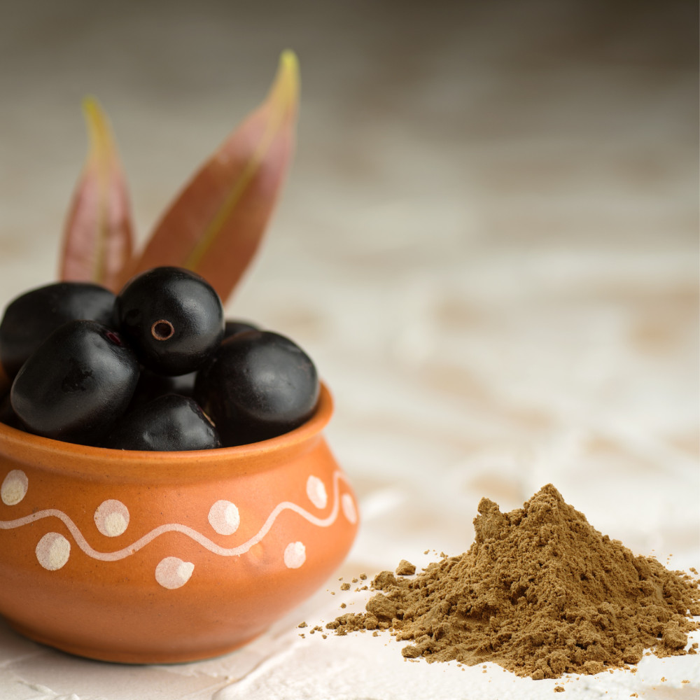 Jamun Seed Powder Java Plum Powder Natural Herbal Fresh Pure Fine Powder