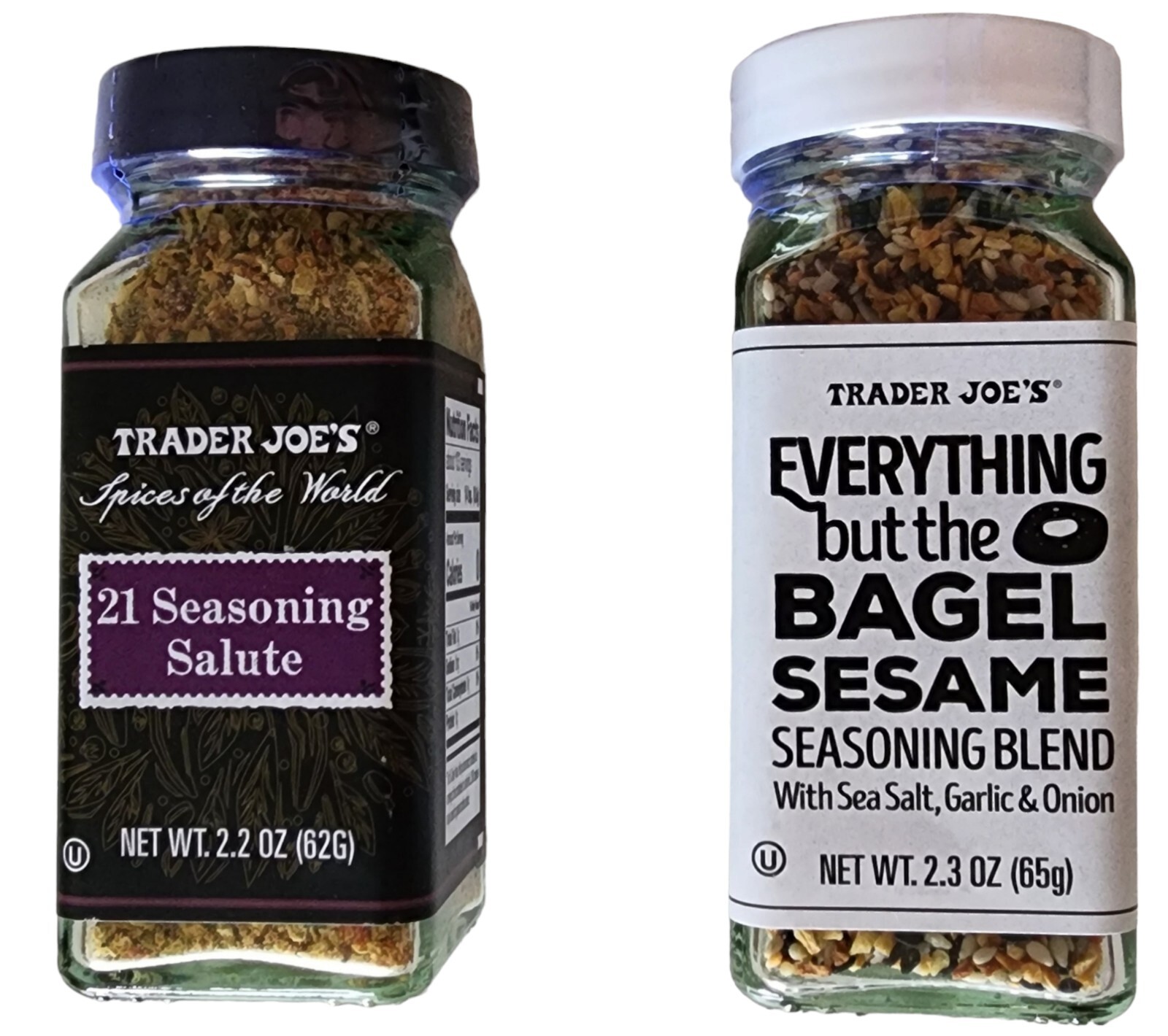 Trader Joe’s 21 Seasoning Salute and Everything But The Bagel Set
