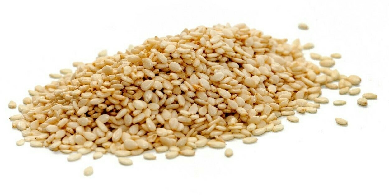 Sesame Seeds Natural Unhulled Whole Raw 100% Pure Non-GMO, Kosher, Vegan Bulk