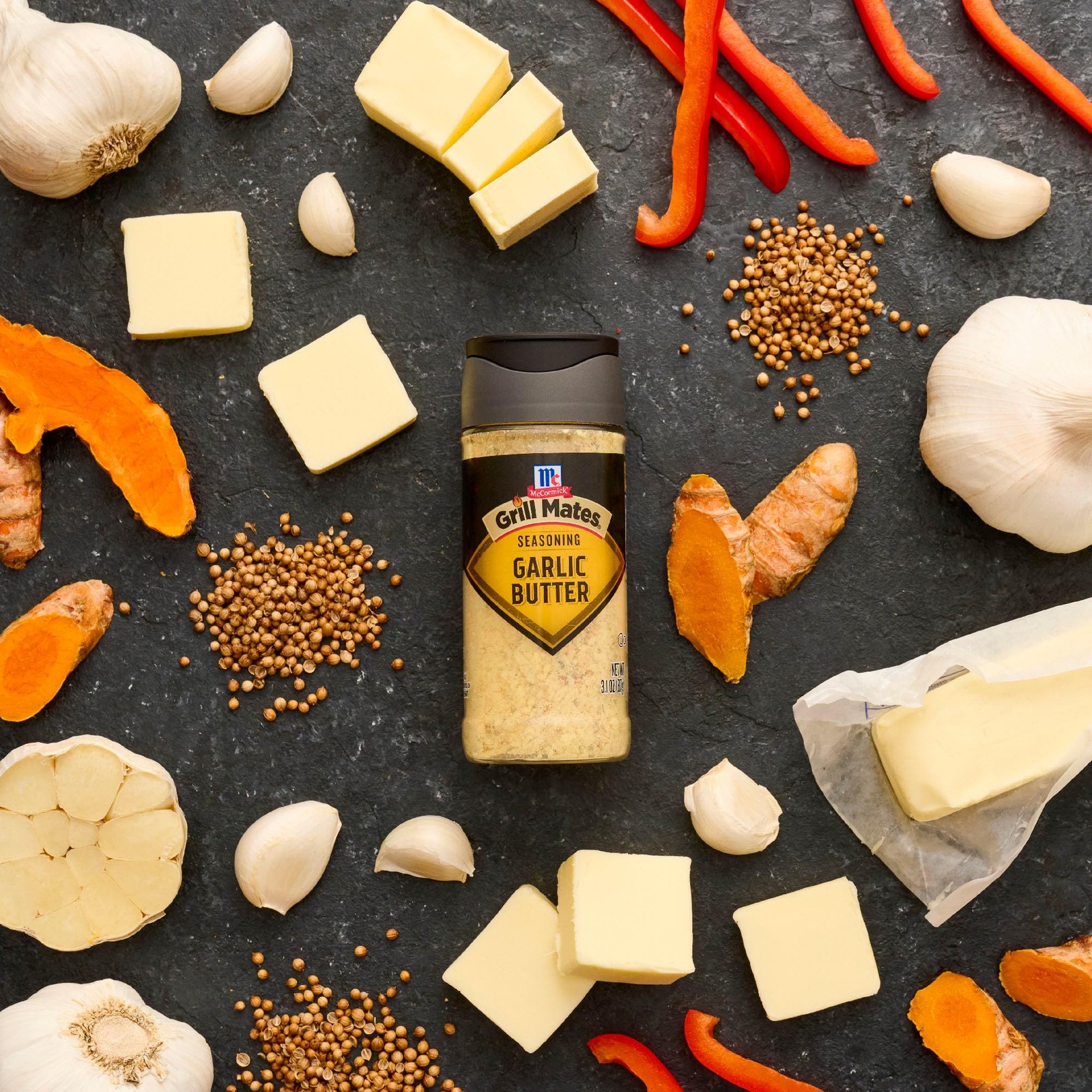 McCormick Garlic Butter Seasoning, 3.1 oz