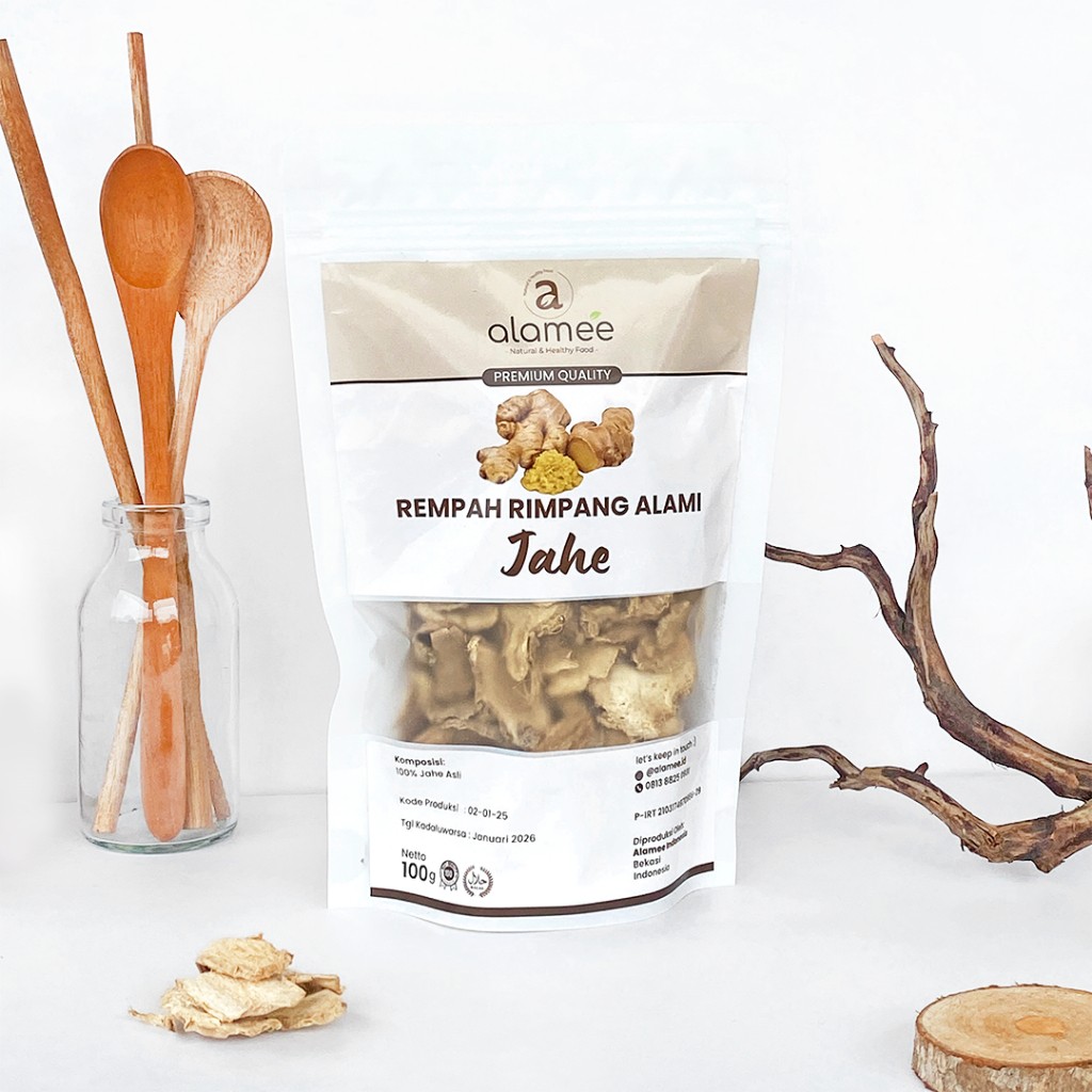 Dried Ginger Slices 100g Root Spice For Cooking And Brewing Bold Aroma