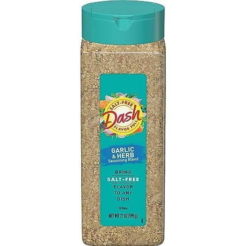 Salt-Free Garlic and Herb Seasoning Blend – 21 oz, Healthy Flavor Enhancer