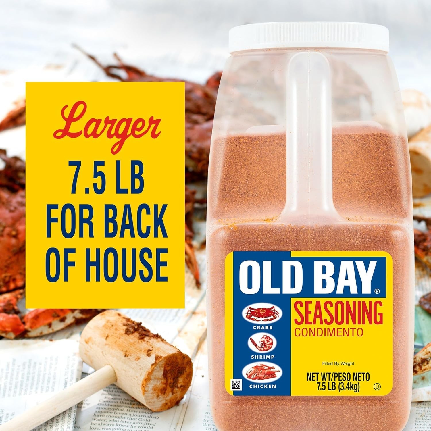 OLD BAY Seasoning, 7.5 lb – All-Purpose Seafood Seasoning^-^